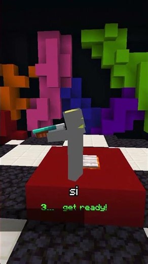 Meccha Chameleon Dans Minecraft 🎨🧑‍🎨 ! #Shorts #Minecraft #Tuto