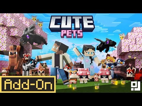 Cute Pets Add-On | Minecraft Marketplace | Showcase