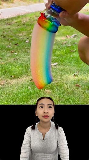 Testing the Viral Rainbow Bubble Trick