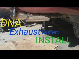 Installing DNA Exhaust system