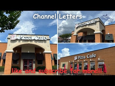 Make Your Business Stand Out with Custom Channel Letters | Pinnacle Custom Signs