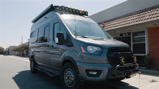 This High-End, Ford Transit-Based Camper Van Makes Going Off-Grid a Walk in the Park