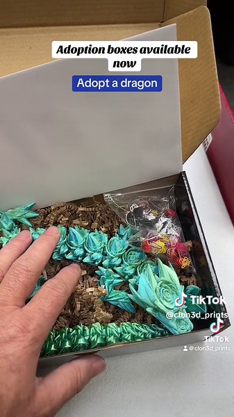 Get your order in before Christmas #articulateddragon #clon3d #3dprintinglife #3d #tiktokshop #fyp #smallbusiness #adoptadragon #tiktokshopblackfriday @z0mbietreats shop