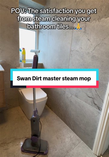 The absolute must have….Swan Dirtmaster 1300W Steam Mop is a powerful yet affordable steam cleaning tool that turns ordinary water into high-temperature steam to deep-clean floors and surfaces without harsh chemicals. It’s designed to save you time while giving your home a hygienic, refreshed finish. 🌟 Key Features \t•\tFast Heat-Up: Heats up in about 30 seconds, so you can start cleaning instantly. \t•\tStrong Steam Power: A 1300 W motor produces continuous steam for up to 20 minutes, helping 