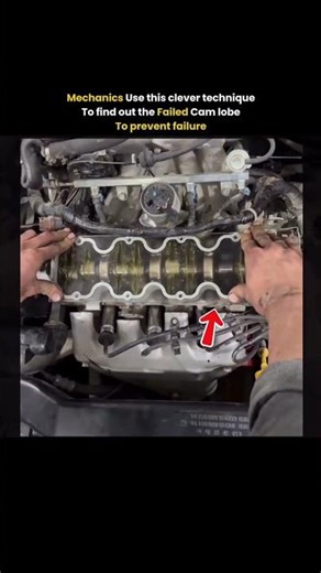 How Failed Cam Lobes Work: The Engine Failure Secret 🤯🔥 #shorts