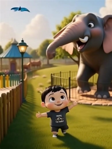 Fun Opposites Song for Kids at the Zoo