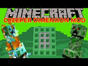 LA DIMENSION CREEPER !! - MOD CREEPER DIMENSION MINECRAFT [FR] [HD]