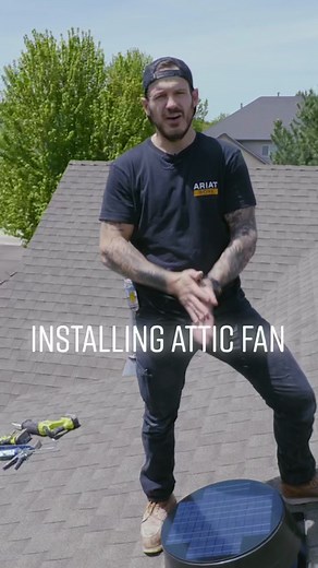 Solar Attic Fan Installation for Cooler Homes