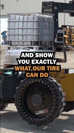 Putting our Solid Telehandler Tires Through a Torture Test