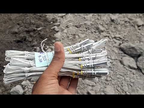 Rock blasting , Control blasting work Drilling work