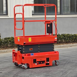 [Hot Item] Cheap Portable Scissor Lift Elevator Lift, All-Terrain Wheeled High-Altitude Lifting Platform
