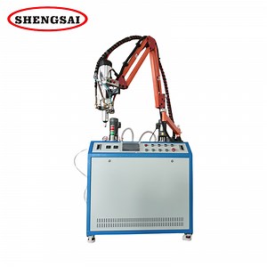 [Hot Item] PU Insole Injection Molding Machine, PU Glue Filling Machine, Polyurethane Low Pressure Foaming Machine
