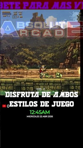 Metal Slug on easy vs hard mode #retro #absolutearcade #gaming