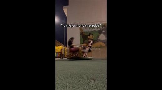 Teen Flung from Rapidly Spinning Merry-Go-Round in Nighttime Playground Fail
