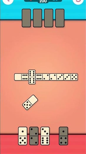 playing domino first time, and I won!