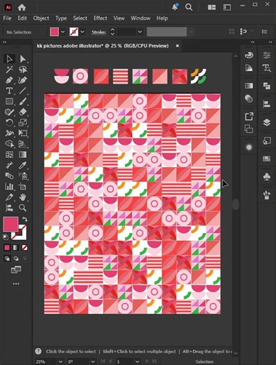 Adobe Illustrator Tips 2026 - for using Scripts make Geometric Background Vector #kkpictures