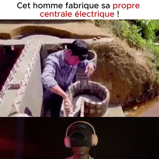 Cet homme fabrique sa propre centrale électrique | TechnoSigne