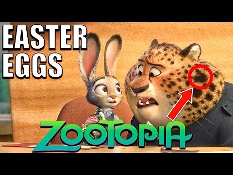 103 Easter Eggs of ZOOTOPIA You Didn't Notice