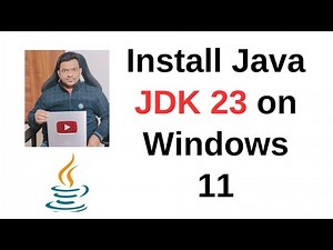 Install Latest Java JDK on Windows 11 (64 Bit)