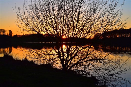 Talkin Tarn Sunset