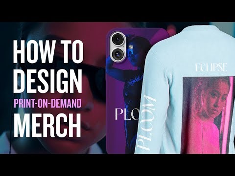 How to Design Your First Print-on-Demand Merch