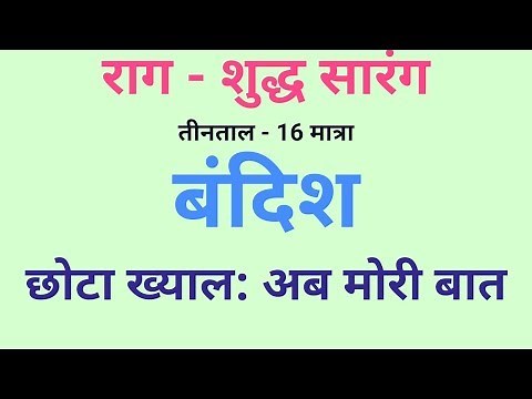 🌹Raag Shudh Sarang 🌹 Indian Classical Music 🌹 Sargam Zone 🎶