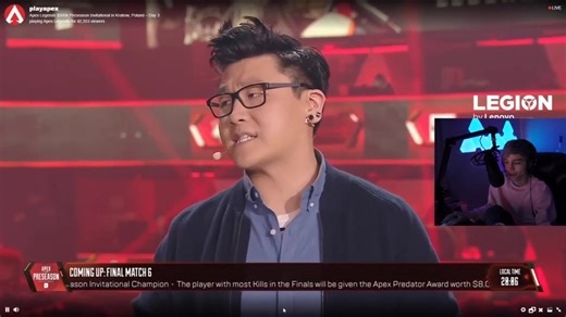 [Apex Legends]和Diego一起看Apex Legends preseason邀请赛总决赛 第六场 TMS lets go! 排位赛新装备首次亮相哦