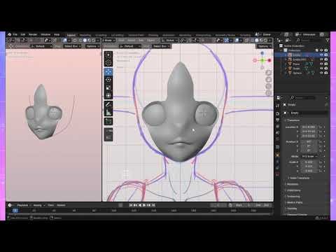 Making a BJD using poly-modeling method, part 1