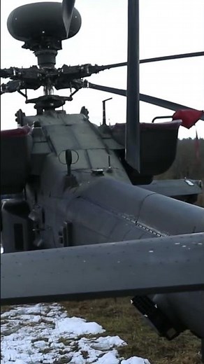 Apache Attack Helicopter Launches for Test Flight – War Machine Ready! #viral #trending #shorts