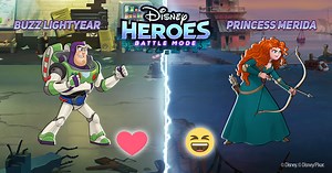 Work with 4 other players to catch the Thief in this real-time cooperative mode | Disney Heroes: Battle Mode