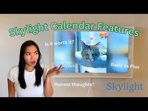 How to Set Up Skylight Calendar | Full Tutorial & Basic vs Plus Features