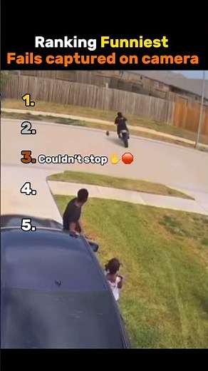 Ranking funniest Fails captured on camera