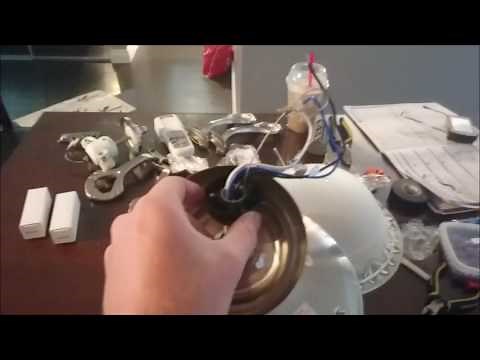 HOW TO INSTALL A CEILING FAN FOR LIVING OLYMPIA