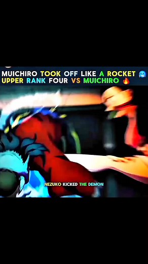 Muichiro took off like a rocket upper rank four vs muichiro #muichiro #demonslayerinfinitycastle #zenitsuanime | Zenitsu Anime