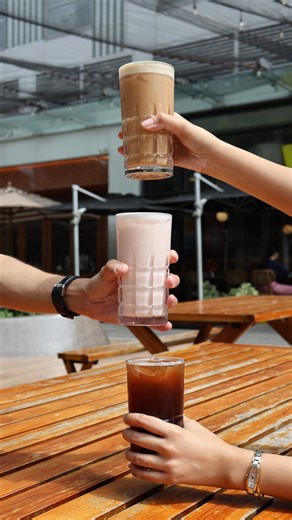 brood. | A little pink. A little bold. A lot of flavor. 🍓☕ Strawberry syrup meets smooth coffee and creamy milk, only at Brood! Get them at:... | Instagram