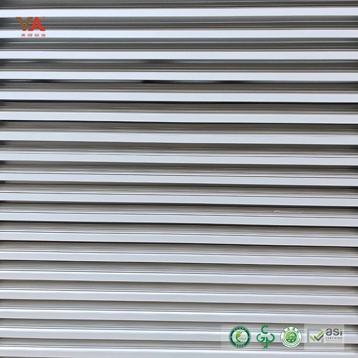 [Hot Item] Durable Customized Aluminum Profiles for Powder Coating Louver System for Efficient Ventilation