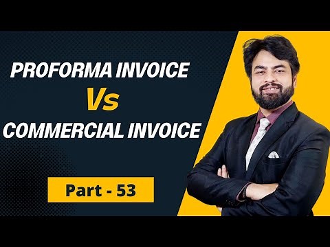 What is Difference Between Proforma Invoice And Commercial invoice? | Export Experts Global
