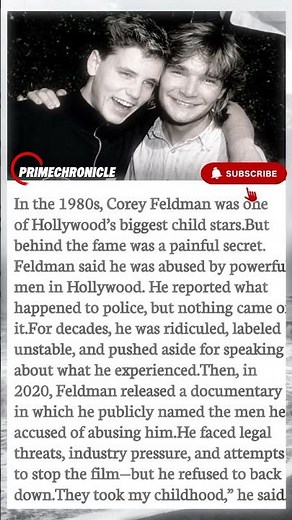 Corey Feldman Refused to Stay Silent About Hollywood | His Truth