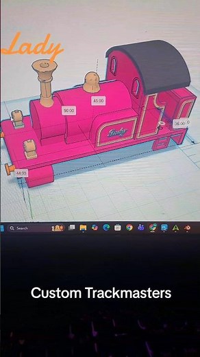 Lady Thomas and Friends Custom Trackmaster