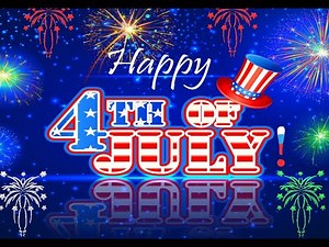 Happy 4th Of July - From Happy Birthday 3D - Star Spangled Banner - Video Card