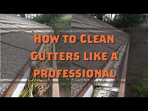 How To Clean Gutters Like a Professional