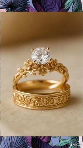 gold finger ring designs #shorts#ringdesign #goldring #latestdesignsbysahasra creations#viral#love