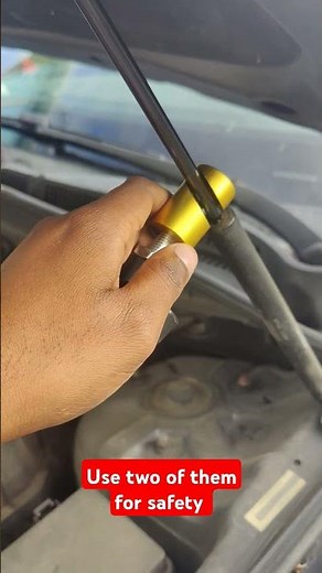 Lift Support Clamp Car Hood Strut Shock Prop Rod Stopper Retainer Tool Hood