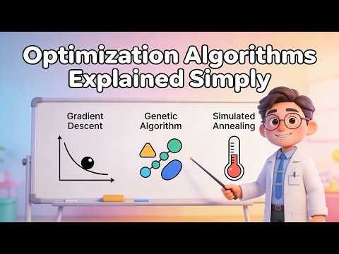 Optimization Algorithms Explained Simply (13 Minutes)