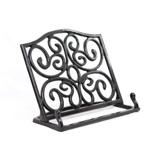 Black Heavy Duty Metal Book Stand Display • Vintage Style Cookbook Holder • Decorative Tabletop Easel - Etsy
