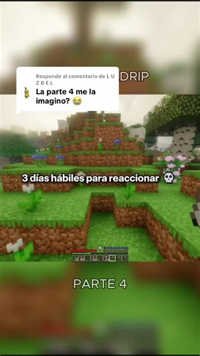 Respuesta a @L U Z B E L Crucé El Mundo En Linea Recta en Minecraft PT 3#Minecraft #minecraftmemes #crafting #Gaming #creatorsearchinsights