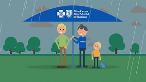 Sometimes, we get in over our head. You've been there. You think you have control, only to realize you need help and you need it now. It's the same with health care! | Blue Cross and Blue Shield of Kansas