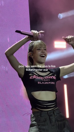 Won Lisa Ticketmaster War for Viva La Lisa Concert!