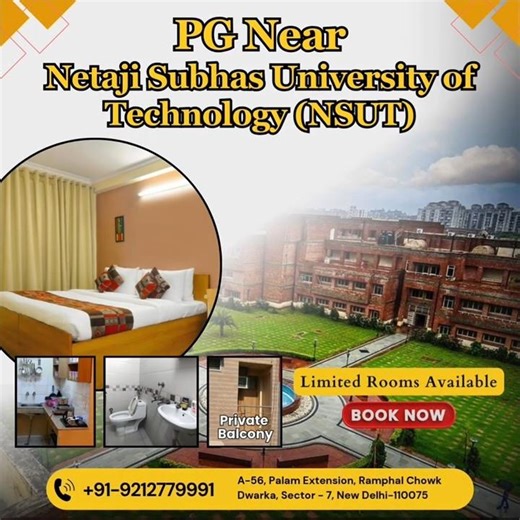 Best PG Near NSUT Dwarka | Luxury & Safe PG in Dwarka Sector 7 | BAFEL PG