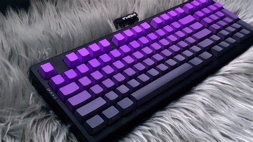 Cool Purple Gaming Keyboards for a Trendy Gaming Setup